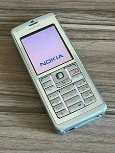 Original Nokia E60 - Silber (Fabrik entsperrt) - Bild 1 von 16