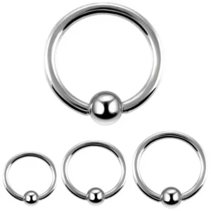 BCR PIERCING KLEMMKUGELRING TRAGUS RING LIPPEN SEPTUM NASENPIERCING OHR HELIX - Bild 1 von 6