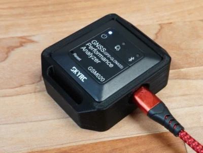 SKYRC  GNSS GPS Performance Analyzer Holder / Mount W/ USB Charging Port Black - Image 1 of 4