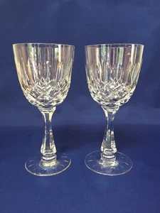Vástago de copa de vidrio de agua de cristal Hawkes MYSTIC 7 1⁄2"" #7240 ~ Par ~ - Imagen 1 de 12