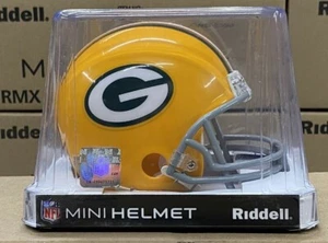 RARE NFL GREEN BAY PACKERS 1961 - 1979 Throwback Riddell VSR4 Mini Helmet - Picture 1 of 4