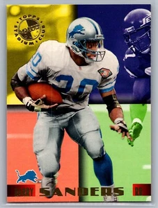 Lote de 3 tarjetas Barry Sanders - Salón de la fama casi nuevo-como nuevo *tarjetas de texto* - Imagen 1 de 6