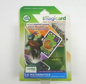 LeapFrog ImagiCard Teenage Mutant Ninja Turtles Edad 5-8 Matemático - Imagen 1 de 3