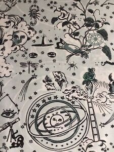 50cm x 78cm Cath Kidston Celestial Organic cotton Duck Fabric New Zodiac