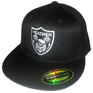 BRANDNEU Heathen SHIELD 210 FlexFit Mütze SCHWARZ S/M L/XL LIMITIERTE AUSGABE - Bild 1 von 1