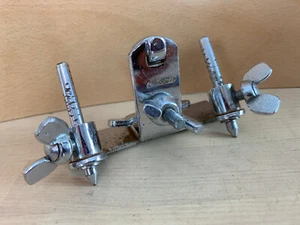 LUDWIG 60s 70s Vtg Hoop Clamp BASS DRUM ANCHOR Anti-Skid Spike Spur Cleat Part - Picture 1 of 5