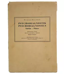 HERMANN RORSCHACH PSYCHODIAGNOSTIK PSYCHODIAGNOSTIK 10 PLATTEN KOMPLETTSATZ 1948 - Bild 1 von 12