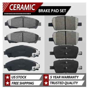 8PCS Brake Pads D1896 D1914 for Chevrolet Traverse GMC Acadia Cadillac XT5 - Bild 1 von 5
