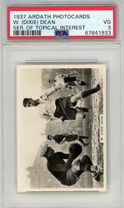 Ardath ‘Photocards Group C Lancashire Personalities’ Dixie Dean Everton PSA 3 - Picture 1 of 2