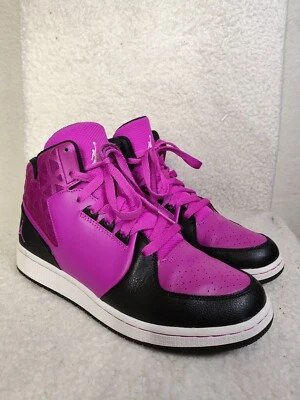 Nike Air Jordan 1 Fligh 3 Hombres Tenis 8 Fucsia Flash Zapatos Atléticos con Cordones Foto 1 de 4