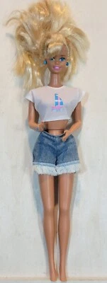 Muñeca Barbie Años 90 Moda Redres Roble Conjunto Jeans Camisa Top Usado en Excelente Condición C336G  Foto 1 de 4