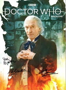 Doctor Who Magazine DWM Issue 568 - Signed by SUE MALDEN, PHILIP MORRIS +1 - Picture 1 of 1