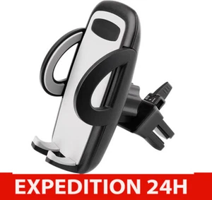 Support téléphone GPS Voiture Auto Universel Angle Réglable Fixation Grille - Zdjęcie 1 z 5