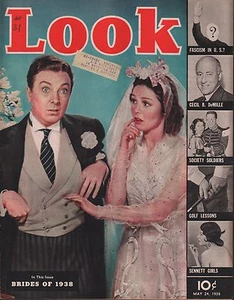 Look May 24 1938 Cecil B. DeMille, Brides of 1938, Sennet Girls 062717nonDBE - Imagen 1 de 1