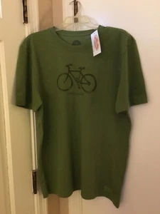 NEW Life is Good Cool Tee Mobile Device Bicycling Graphic T-Shirt Men’s Size M - Picture 1 of 5