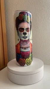 Frida Kahlo 20 Unzen Individueller Becher Gratis Geschenk! - Bild 1 von 3