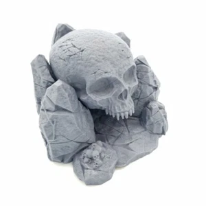 WARGAMING TERRAIN SKULL COMPATIBLE WITH WARHAMMER FANTASY SCENERY TERRAIN LOTR - Picture 1 of 9