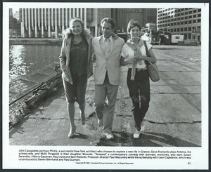John Cassavetes Gene Rowlands Molly Ringwald Candid Photo in Greece Tempest - Picture 1 of 1