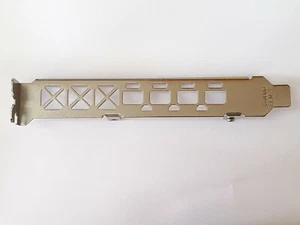 Full Height bracket for FirePro / ATI / AMD Radeon WX4100 video card - Picture 1 of 2