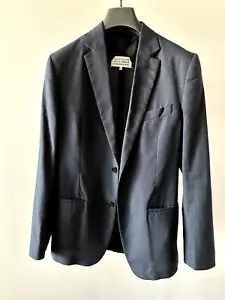Maison Martin Margiela Unlined Blue Slim Fit Sports Jacket Blazer Size 46 - Picture 1 of 5