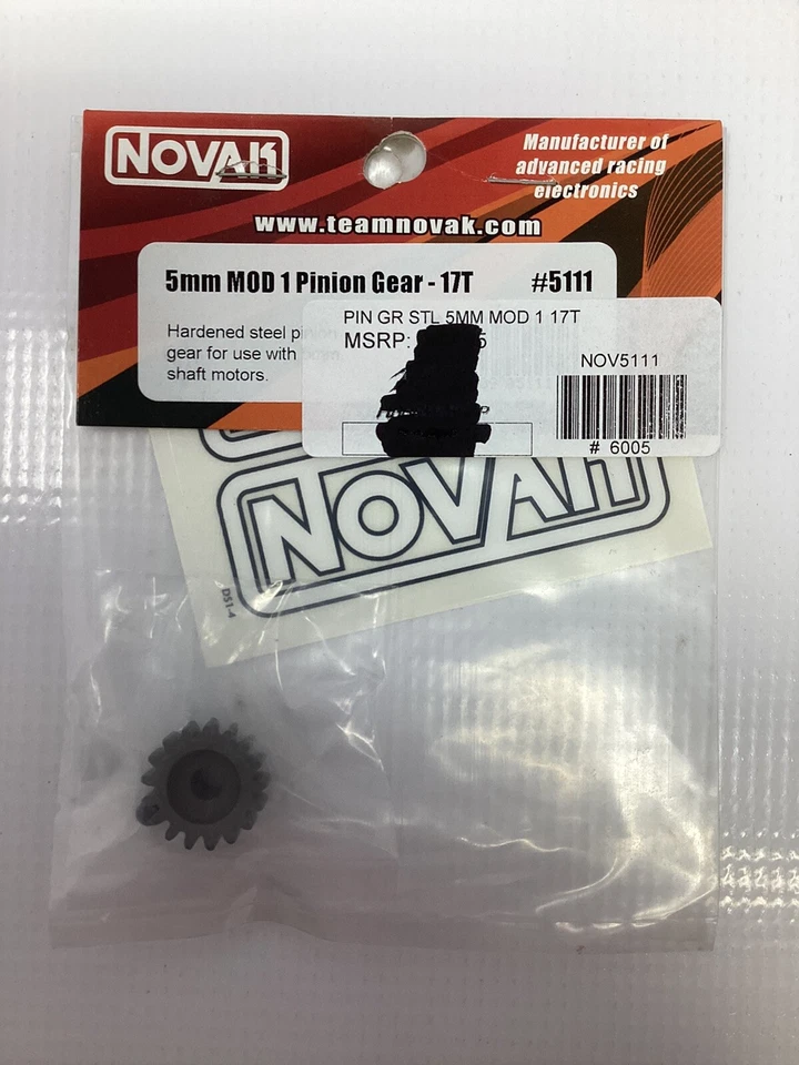 Vintage Novak 5102 Mod 1 Pinion Drive Gear 13T  5mm  Box3 - Image 1 of 1