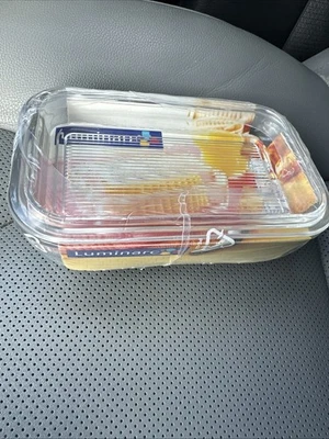 Luminarc Tempered Glass Butter Dish Arc 17 Cm - Image 1 of 3