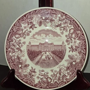 Seltene Vintage Wedgewood Etruria Vassar College Gedenktafel Hauptgebäude 1938 - Bild 1 von 8