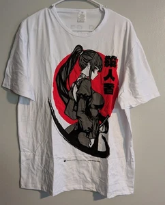 Otaku Box Waifu Shirt - M || "Murderer" Katana Waifu - Picture 1 of 2