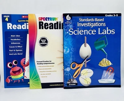 Standards-Based Investigations: Science Labs Grades 3-5 & Reading (2) Grade 4 - Image 1 of 4