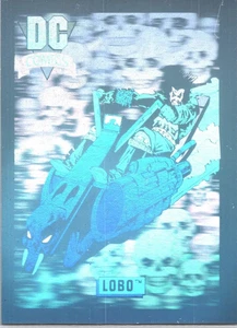 VINTAGE - 1991 D.C Comic **LOBO** HOLOGRAM **Card No. DCH-7 - Picture 1 of 2