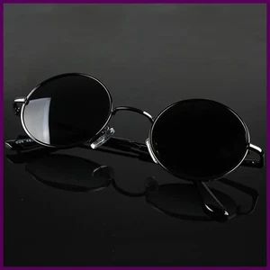 MYT_0256 Retro Runde Polarisierte Sonnenbrille Herren Damen Marke Designer Männlich - Bild 1 von 26
