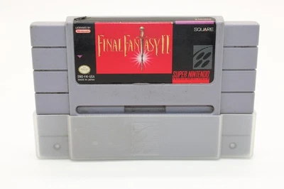 Final Fantasy II  SNES - GAME ONLY - Super Nintendo (w/Dust Protector) - Image 1 of 4
