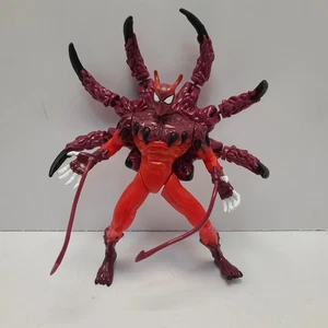 Spider-Man Venom Planet Of The Symbiotes Hybrid 1996 Action Figure Toybiz Marvel - Picture 1 of 5