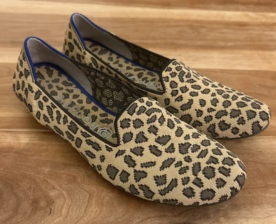 Rothy’s The Loafer Little Cat - Zapatos cómodos sin cordones para mujer talla 9 estampado animal Foto 1 de 4
