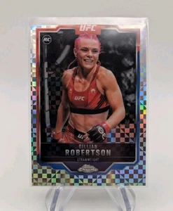 Gillian Robertson 2025 Topps Chrome UFC Xfractor Refractor RC #158 Strawweight - Picture 1 of 2