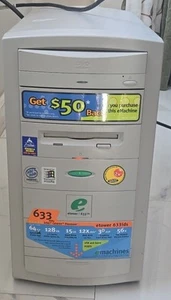eMachines eTower 633ids PC Retro Gaming Celeron 633MHz 512MB RAM (Windows XP) - Bild 1 von 7