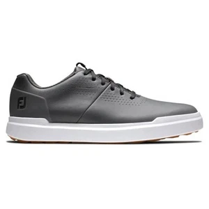 NEW Men's FootJoy Contour Casual Golf Shoes Charcoal 54089 Size 9.5 W - Picture 1 of 1