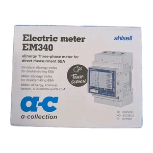 A-Collection Aenergy EM340 Contatore Elettrico, Grigio - Foto 1 di 14