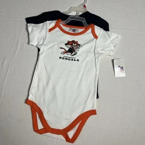 Cincinnati Bengals NFL Baby 18 Monate Team Farbe 2er Pack Body Set Neu mit Etikett - Bild 1 von 5