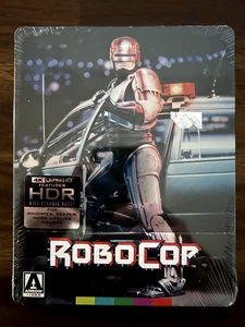 ROBOCOP (1987) 4K UHD Limited Edition Steelbook Arrow Video! NEW! OOP RARE - Picture 1 of 2