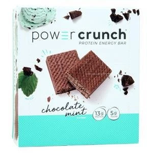 Power Crunch蛋白能量棒巧克力薄荷12根 — 第 1/1 张图片