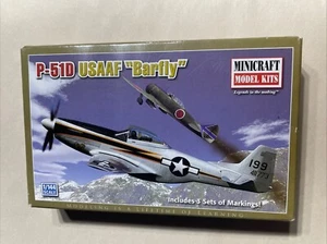 1/144 MINICRAFT P-51D USAAF “Barfly” Kit # 14591 - Bild 1 von 9