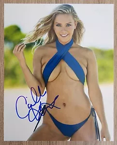 Camille Kostek Signed 8x10 Photo Sports Illustrated Swimsuit Super Model RAD - Picture 1 of 1