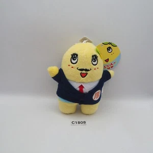 Funassyi C1808-A Keychain Mascot 5" Plush Toy Doll TAG Japan Mustache - Picture 1 of 6
