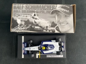 Ralf Schumacher Imola San Marino 15 aprile 2001 Williams F1 Team BMW 1:18 nuovo - Foto 1 di 3