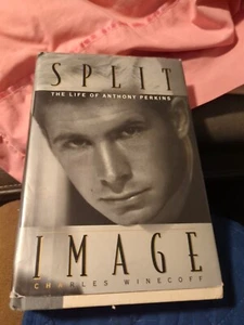 Signed SPLIT IMAGE THE LIFE OF ANTHONY PERKINS Charles Winecoff Hardcover 1st - Picture 1 of 11