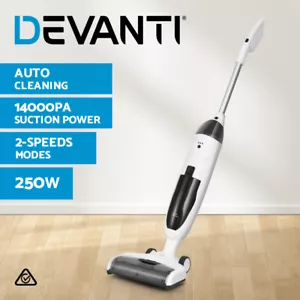 Devanti Wet Dry Stick Vacuum Cleaner Mop Brushless Vacuums HEPA Filter 250W - Picture 1 of 11