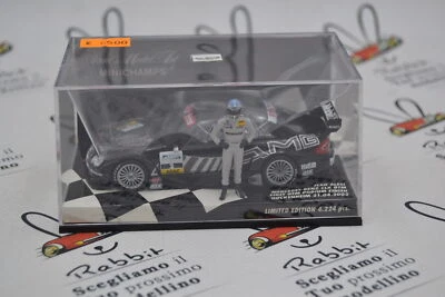 DIE CAST " MERCEDES BENZ CLK - DTM TEAM AMG 2002 J. ALESI' " MINICHAMPS 1/43 ... - Immagine 1 di 3