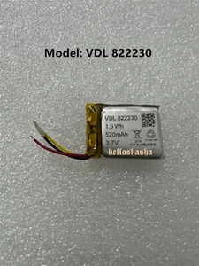 822230 NUOVISSIMA batteria originale per HA-A10T wireless Bluetooth VDL 822230 - Foto 1 di 3