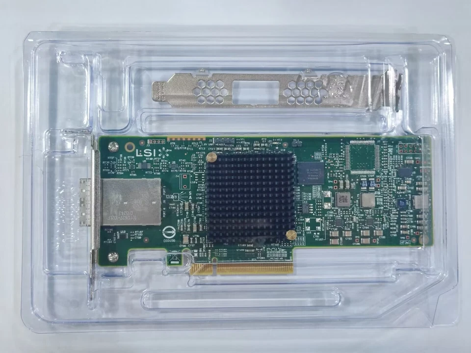 LSI SAS 9300-8e 8-port 12Gb/s SATA+SAS pci-e 3.0 Host Bus Adapter Controller - Image 1 of 4